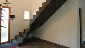 rénover un escalier en béton rénover un escalier en carrelage décoration et habillage d'un escalier en béton ciré par Les Bétons de Clara